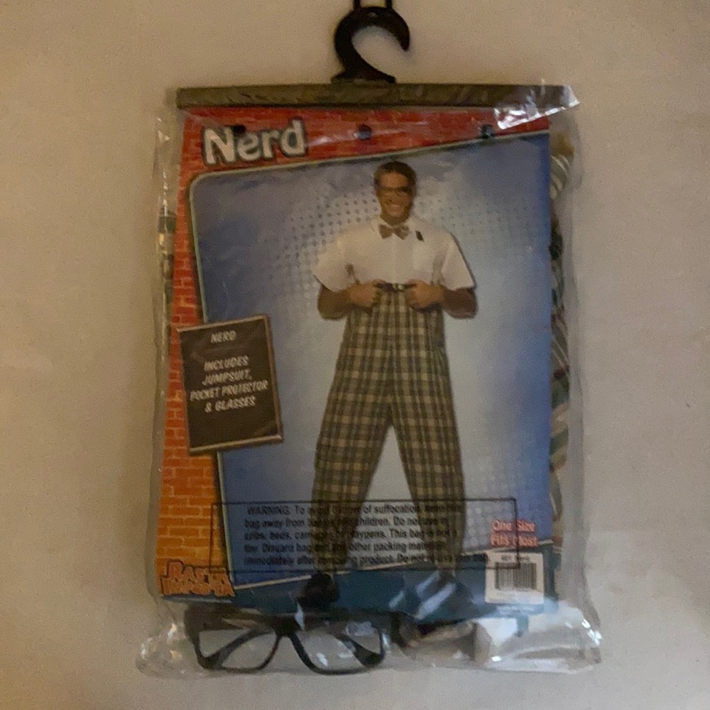 Nerd outfit for man- one size fits most
